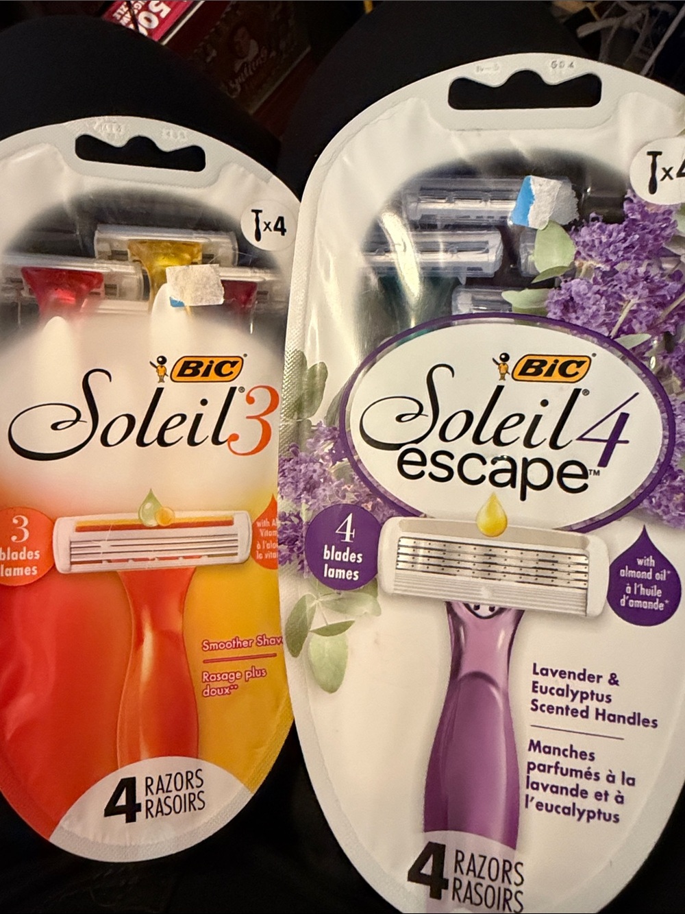 Bic razors set of 2